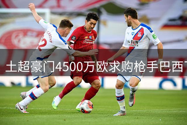 土超豪门4500万欧求购枪手巴西飞翼